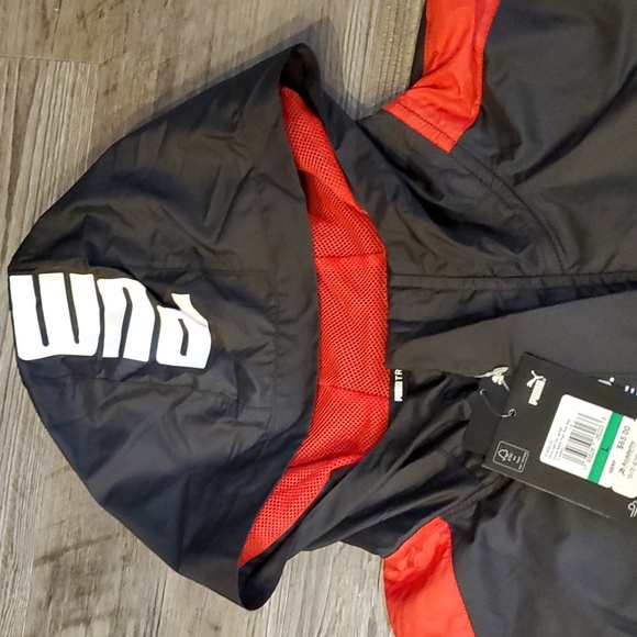 Puma Pivot Half Zip Windbreaker Jacket Size Large - Picture 2 of 8